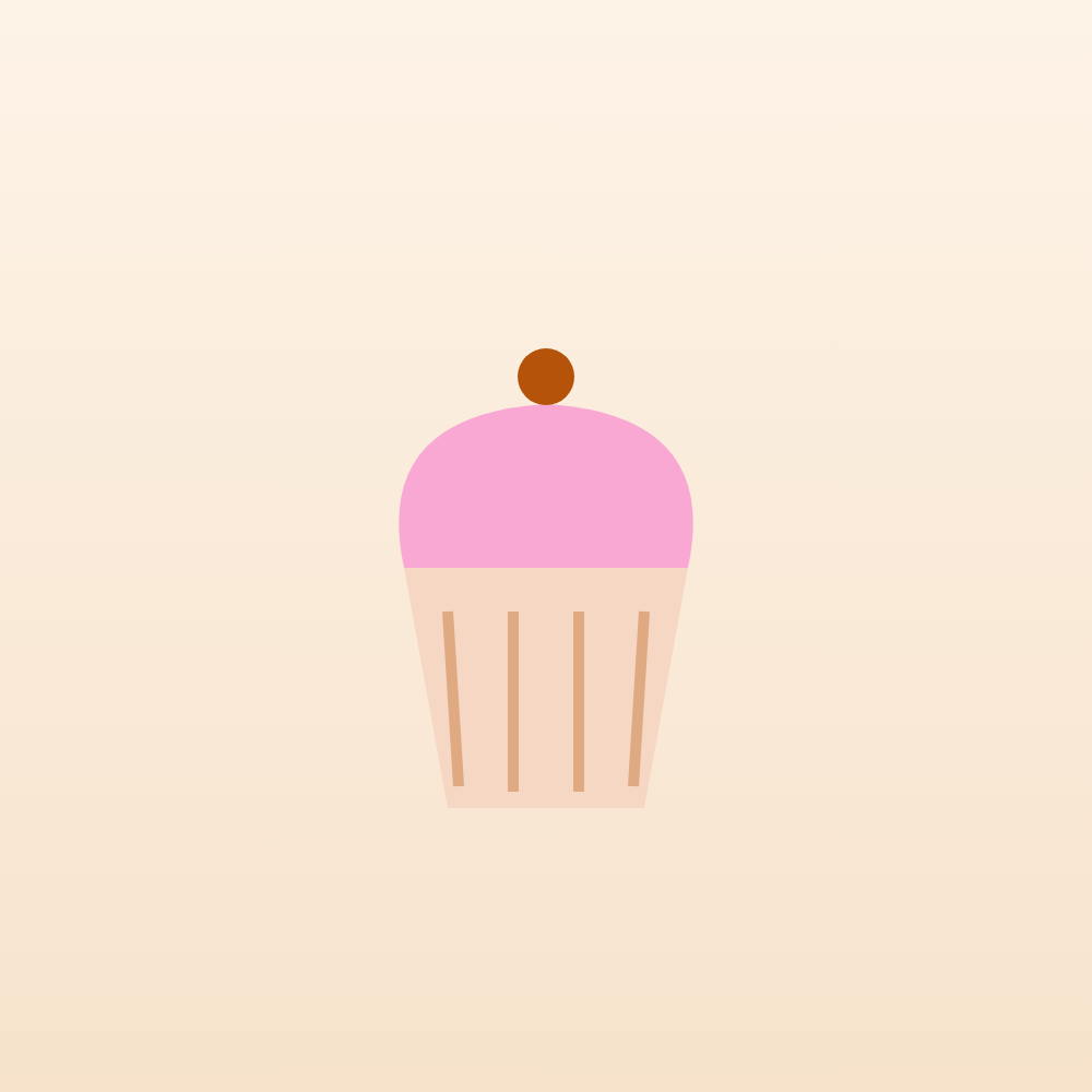 Cupcakes decorados (caja de 6)