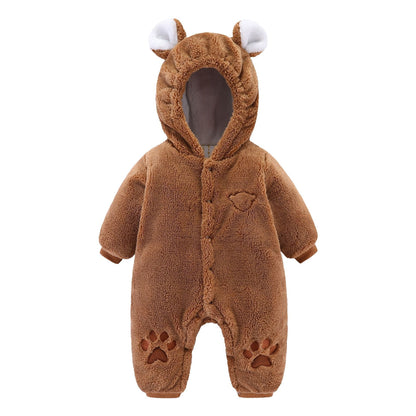 NestWear SnuggleSuit – Zachte Winter Onesie voor Baby's