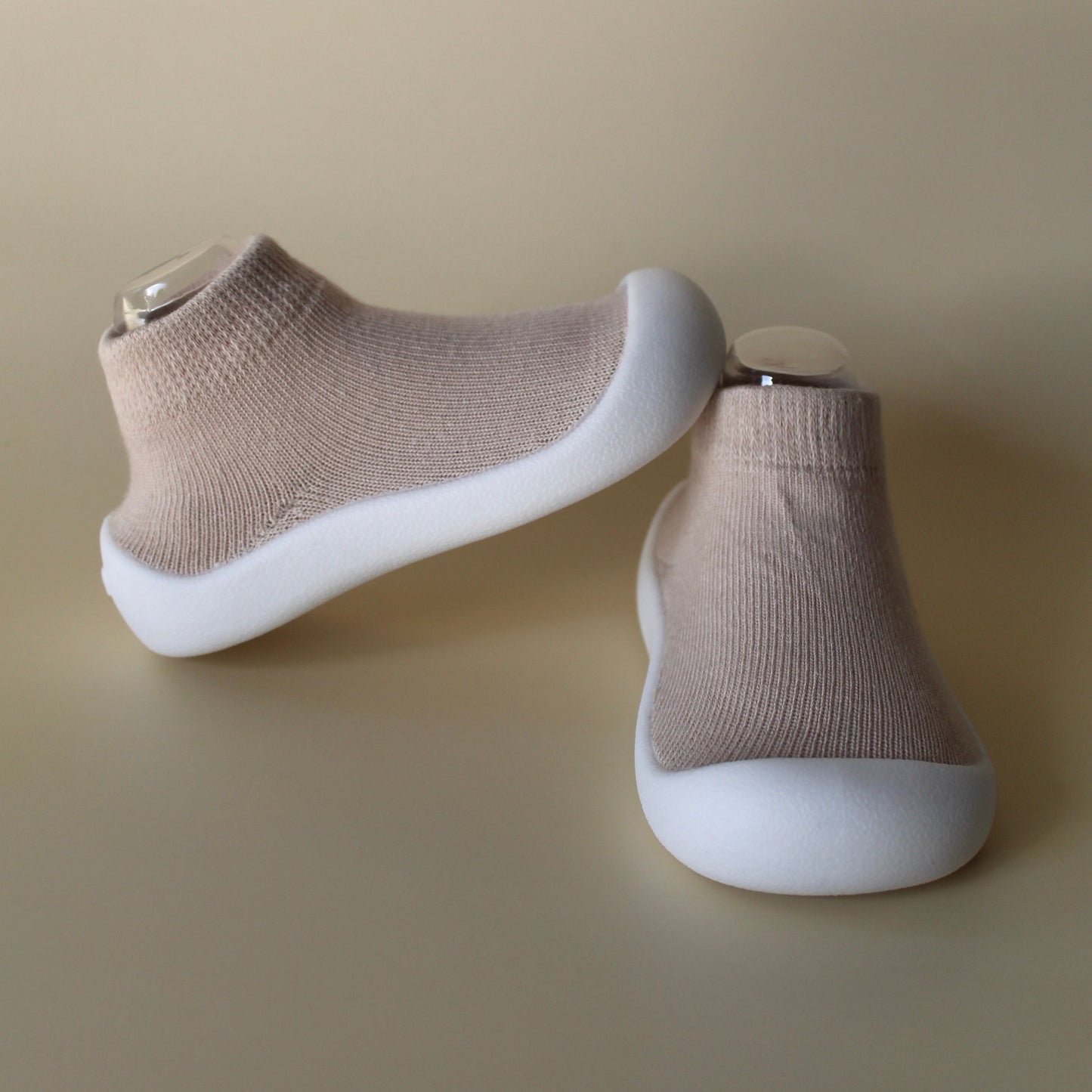 Beige Sock Shoes