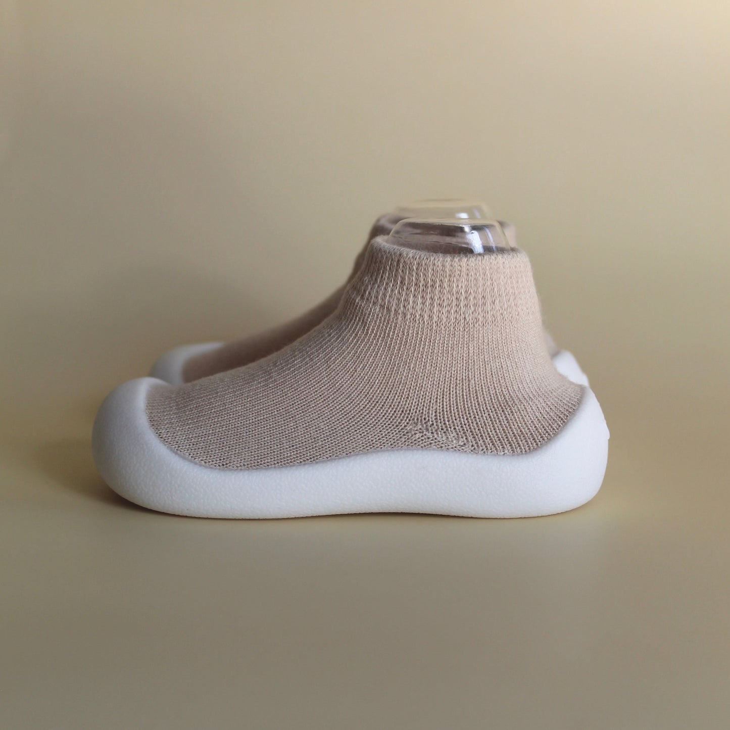 Beige Sock Shoes