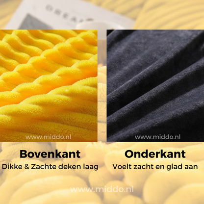 Fluwelen Fleece Dekbedovertrek | Ultiem Comfort en Warmte voor Koude Winternachten