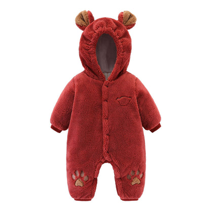 NestWear SnuggleSuit – Zachte Winter Onesie voor Baby's